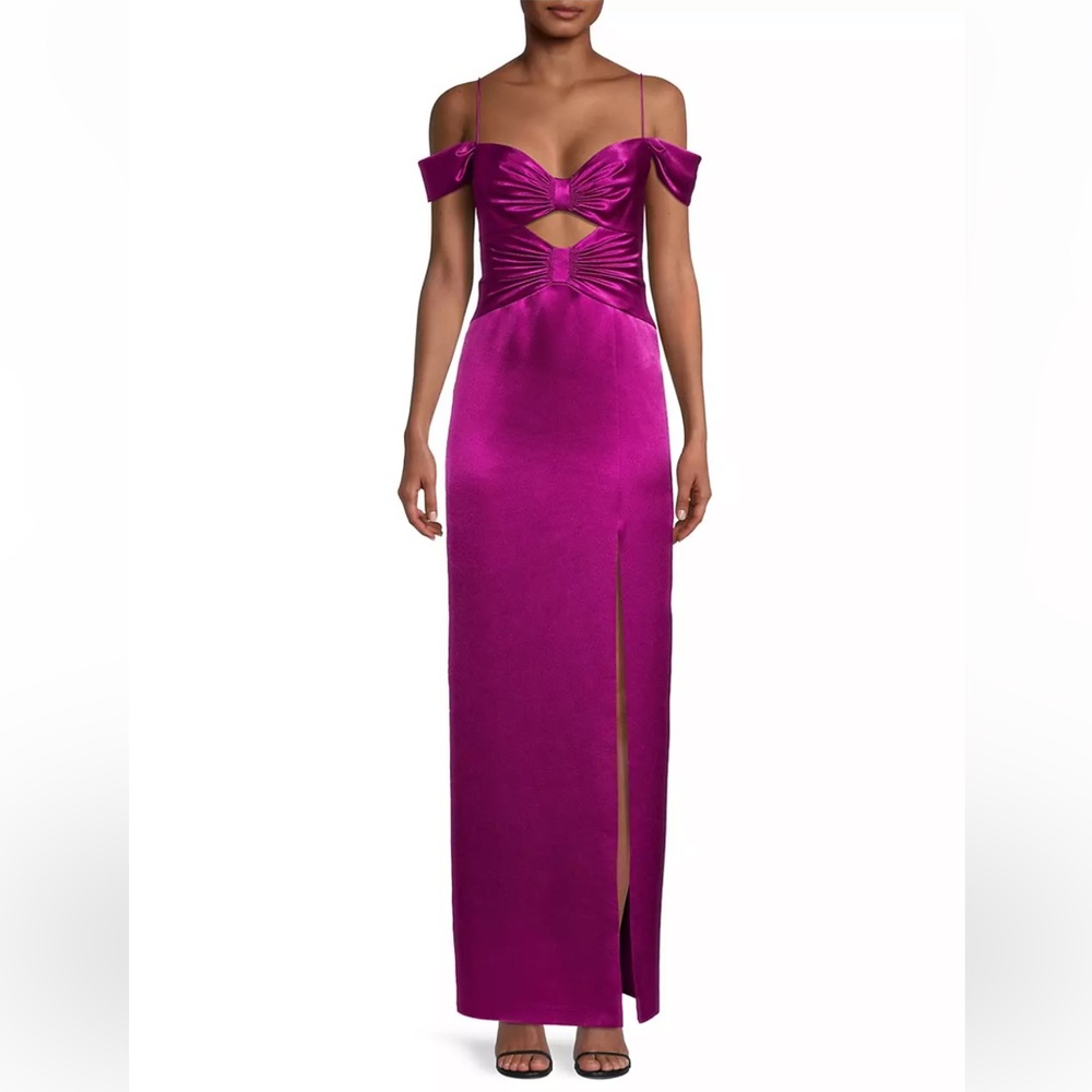 NWT Aidan by Aidan Mattox Purple Dress Size 6